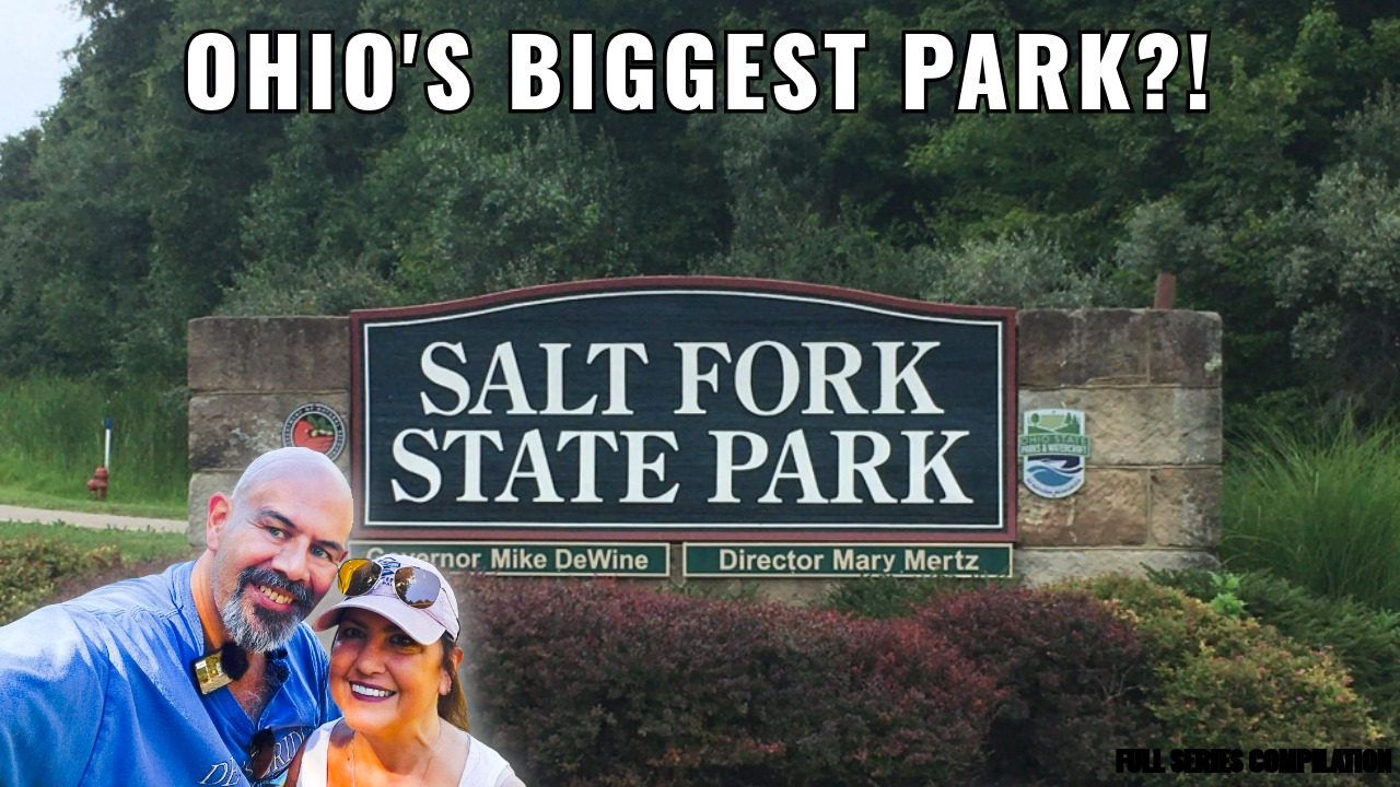 Salt Fork State Park guide with lodge, cabins, campground, and lake views in Ohio