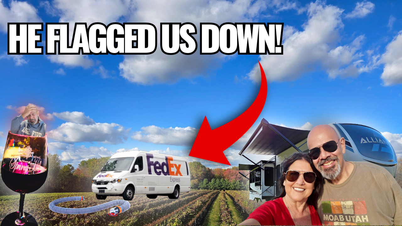 🍷 Harvest Host Adventure in Lake Erie Wine Country – Part 1