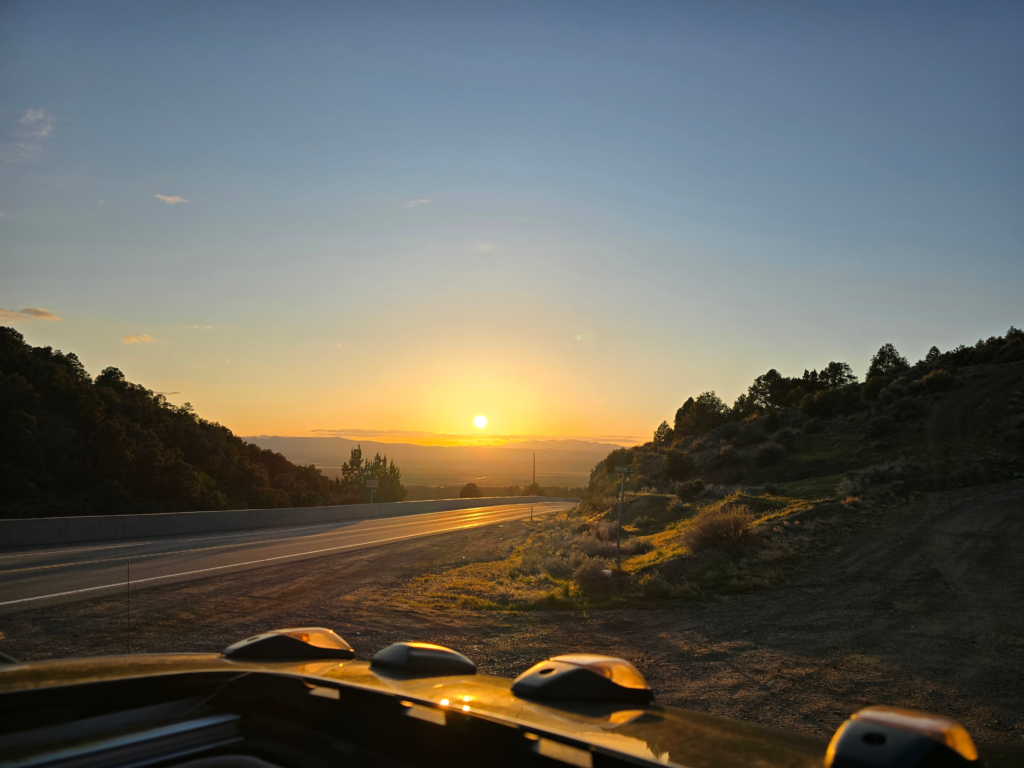 Lake Tahoe RV trip with a fifth wheel near Emerald Bay after a western road trip repair delay