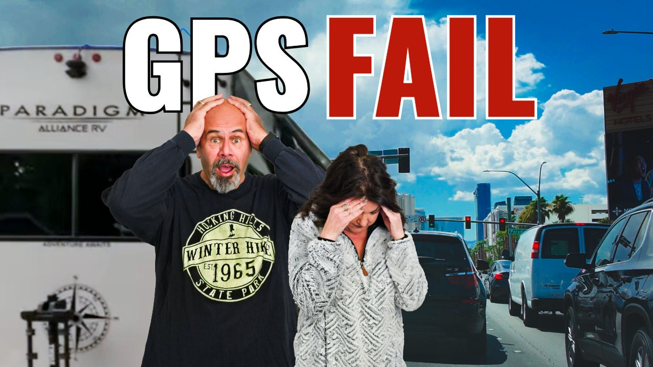Our RV GPS Sent Us Through Downtown Vegas With a 35-Foot Fifth Wheel