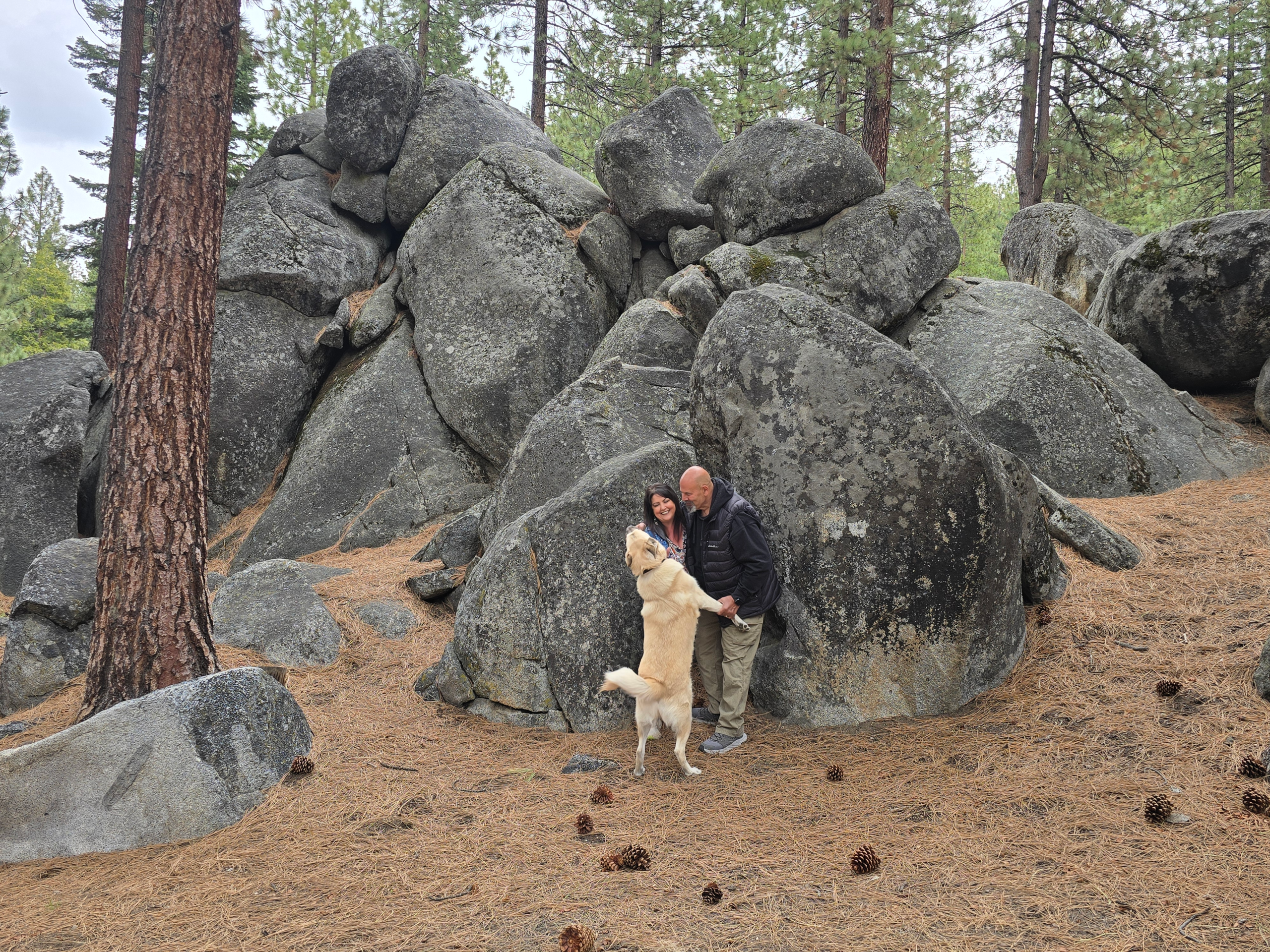 Rolling with the Curves - Matt, Debi, and Grizzly