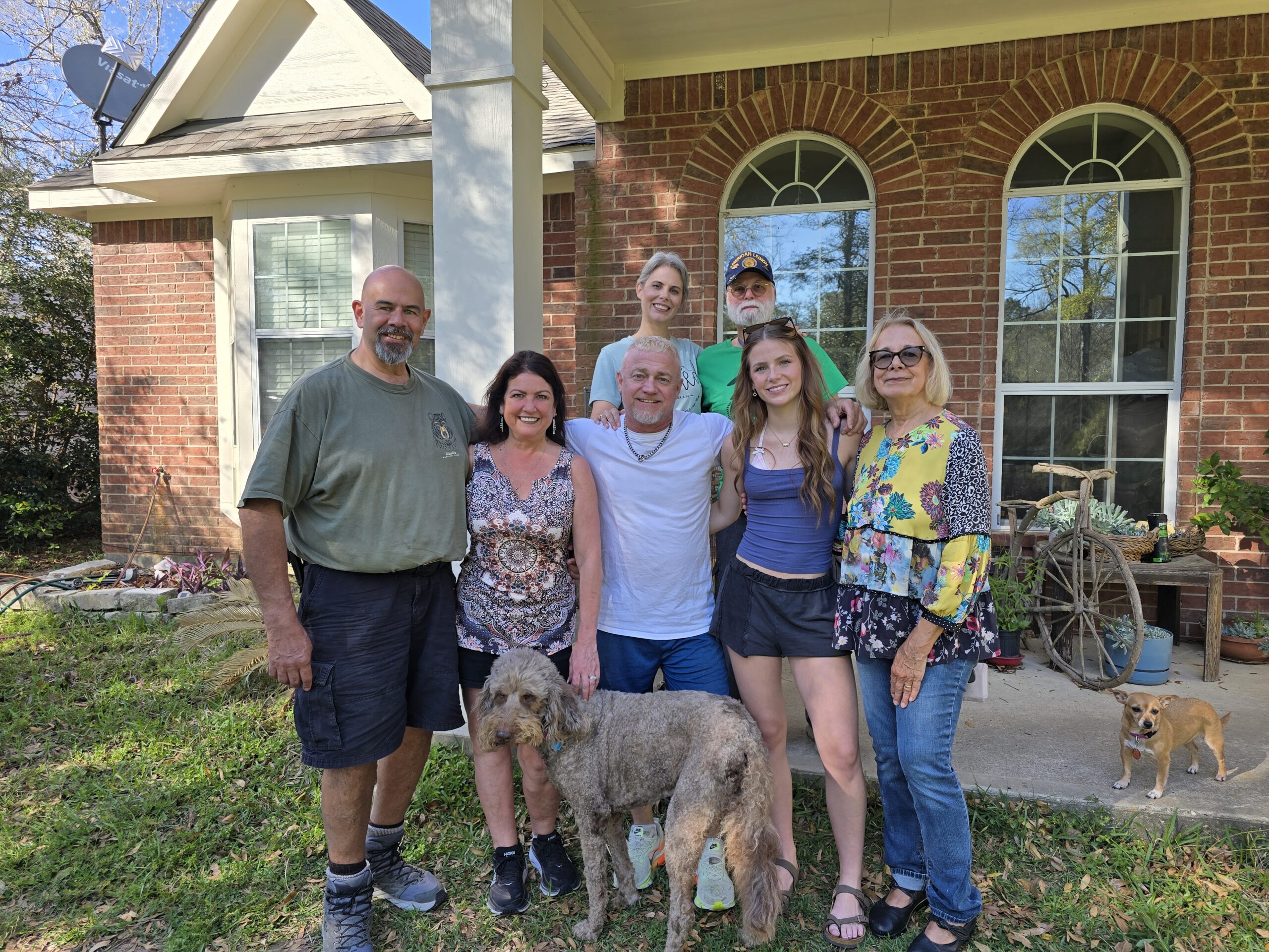 Family stop on our Texas road trip visiting loved ones in Texas